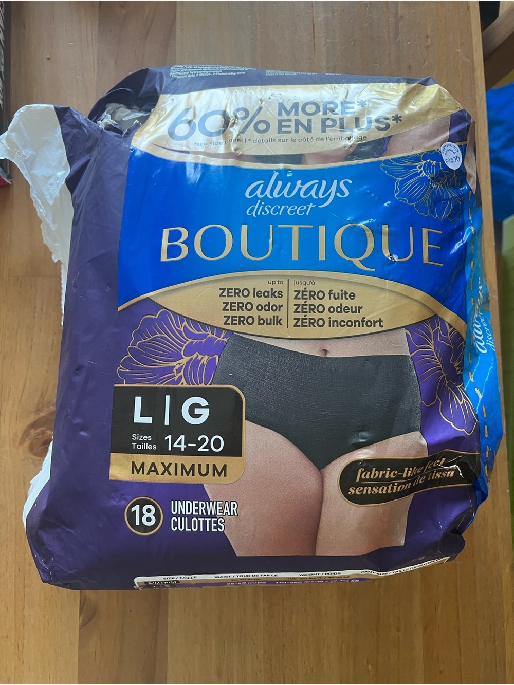Always Discreet Boutique - Black (L/G)